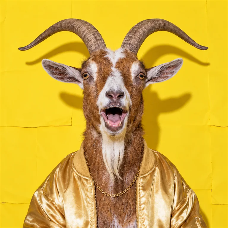 The GOAT, its face