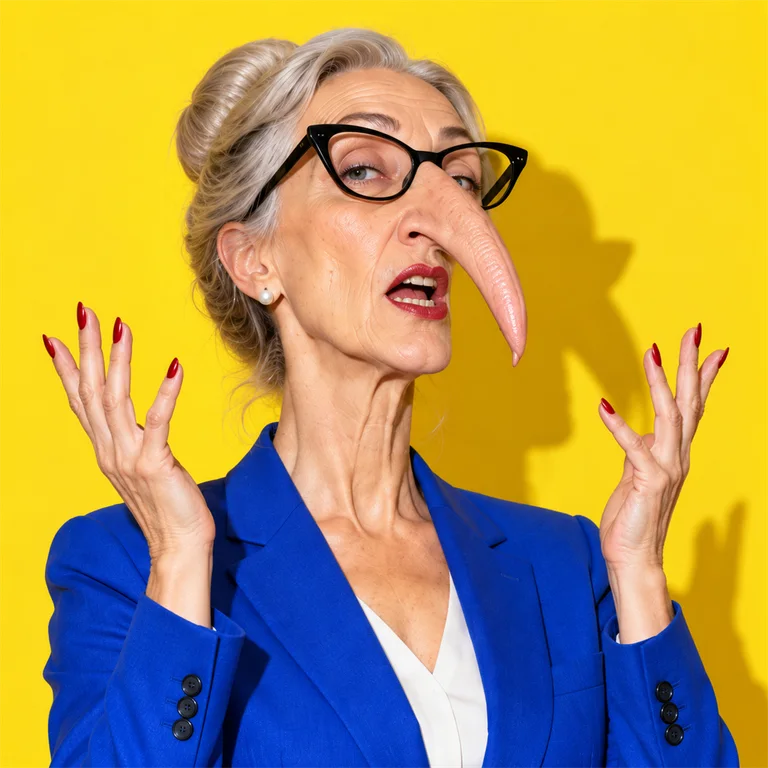 The nose, its face